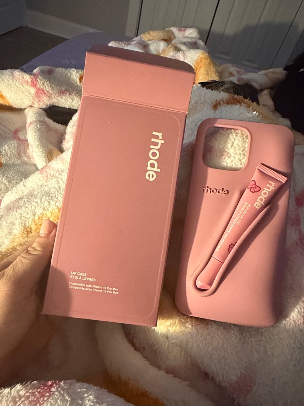 RHODE Lip Case Box - Blush Pink